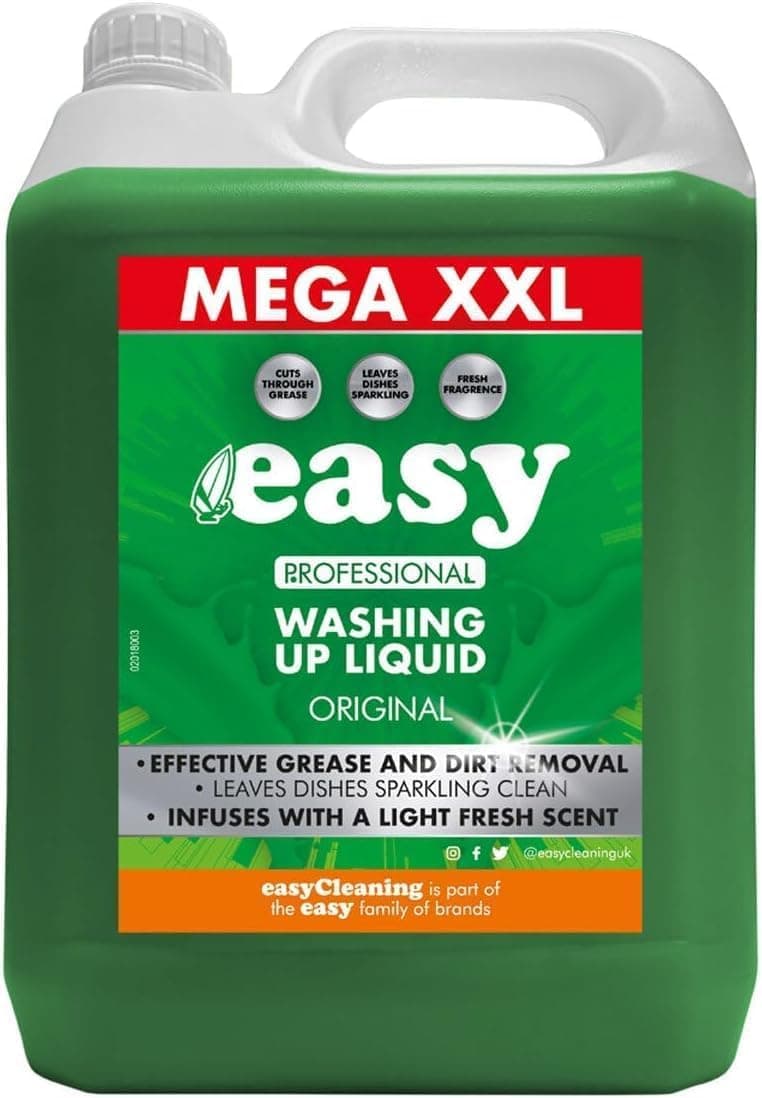 Easy Original Cleaner (Easy Original Dish Washing Up Liquid Clean Scent Detergent Kitchen Soap 5L)