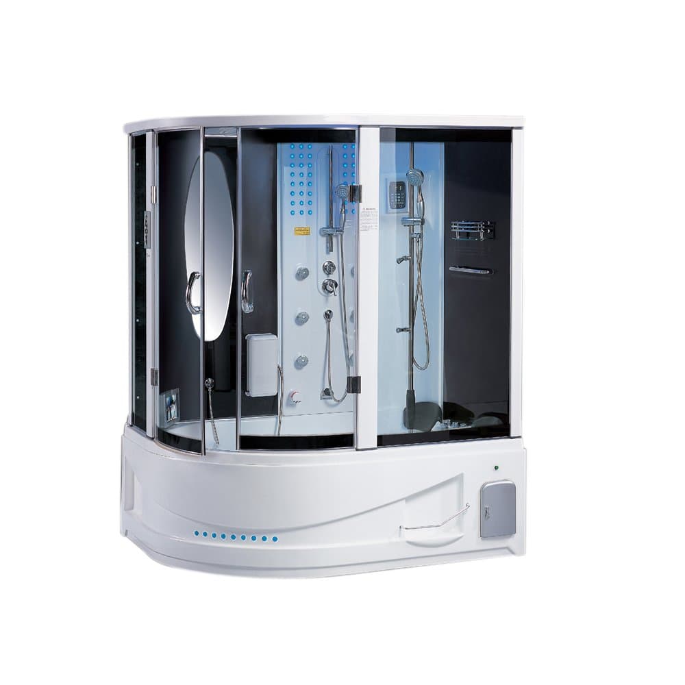 Lifetime Bath Mind Relaxation Spa Massage Terraza Steam Shower Unit With Audio Video Entertainment System