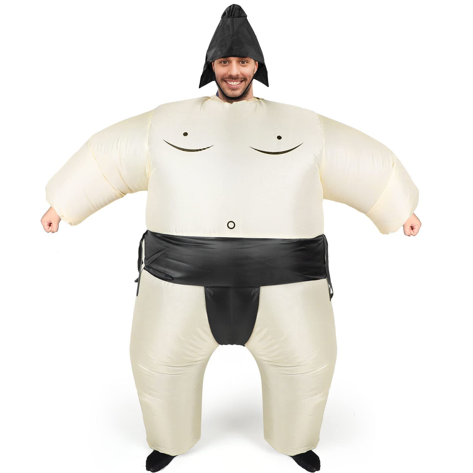 Inflatable Costume Wrestler Inflatable Sumo Costume Blow up Sumo Costume Inflatable Halloween Costumes for Adults Kids p