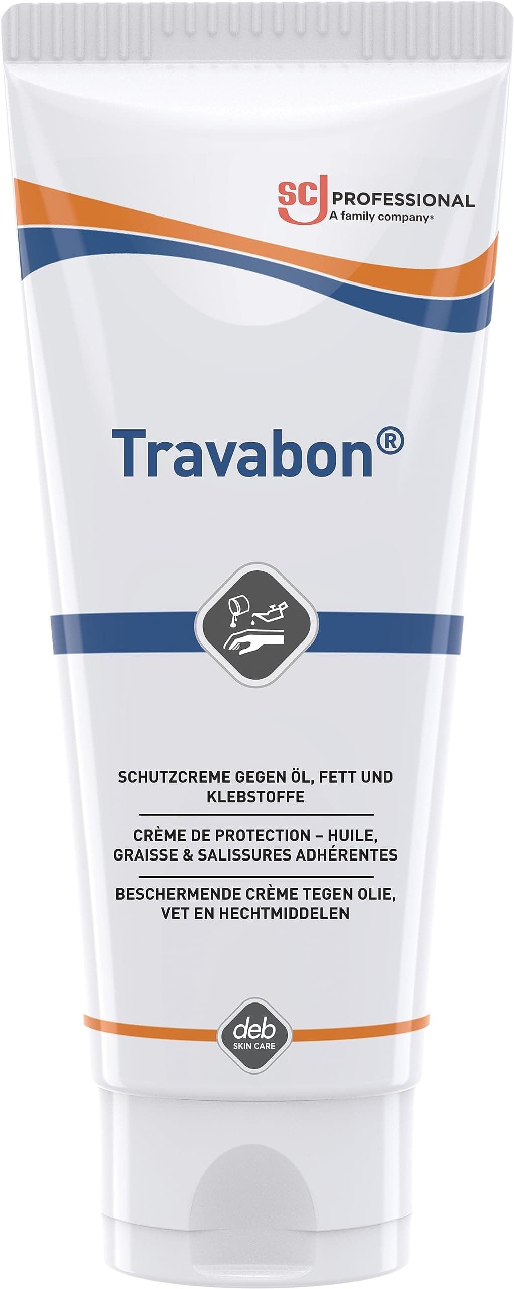 SC Johnson Professional Travabon Classic TVC100ML Pre-Work Cream, 100mL Tube