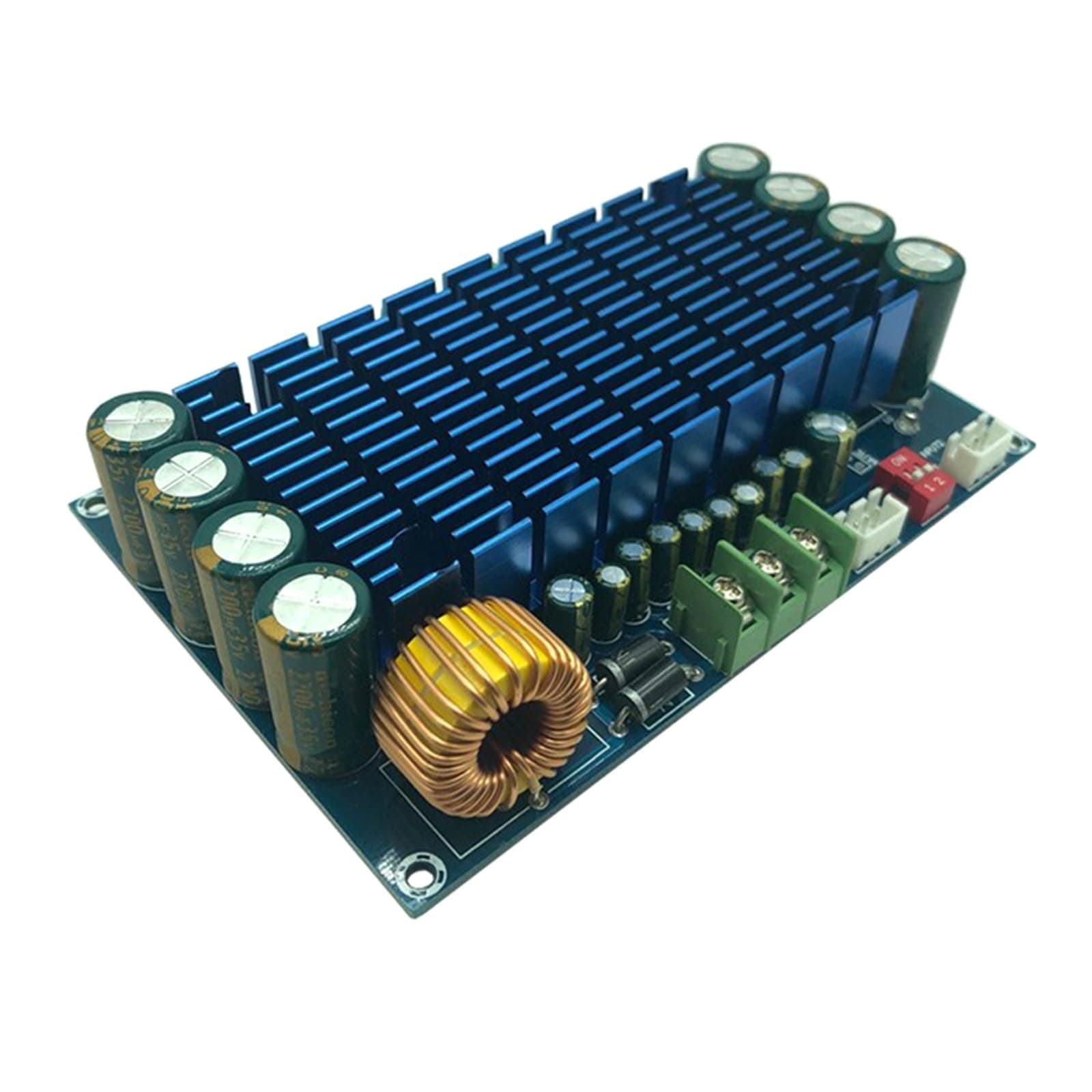 TDA7850 XH-M180 Power Amplifier Board 4 Channel for Car Speaker Power Amplifier Board Module DC12V 4x50W Noise Reduction Amplifier Compact Size Easy Installation Car Modification Enthusiast 12v High