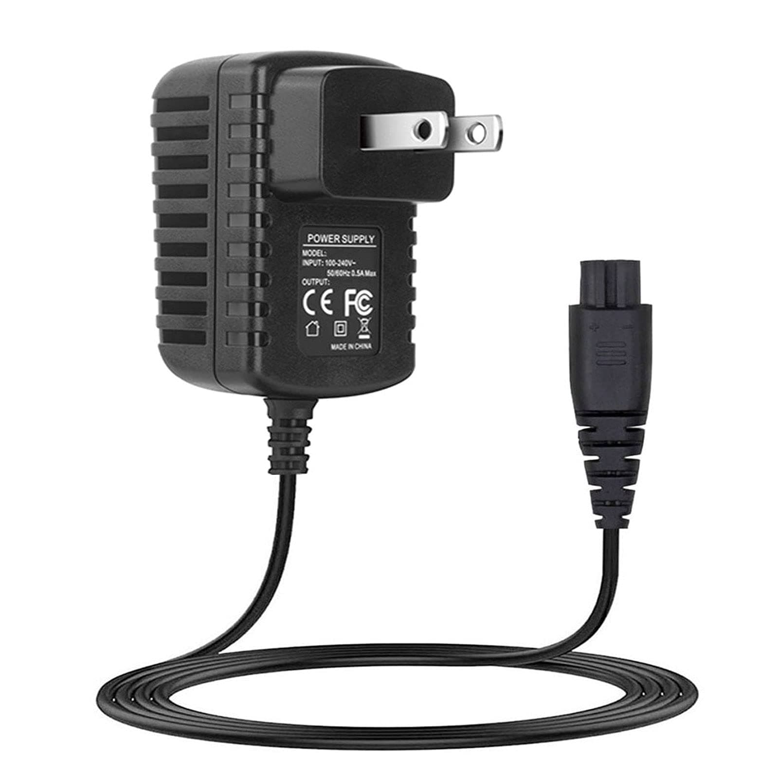 Power Cord for Remington Shaver HC4250 HC5870 PF7500 PF7600 Replacement Charger for Remington Razor PG6170 PG6250 4.5ft Extra Long Charging Cord for PF7600 F8 Series XR1400 PR1240