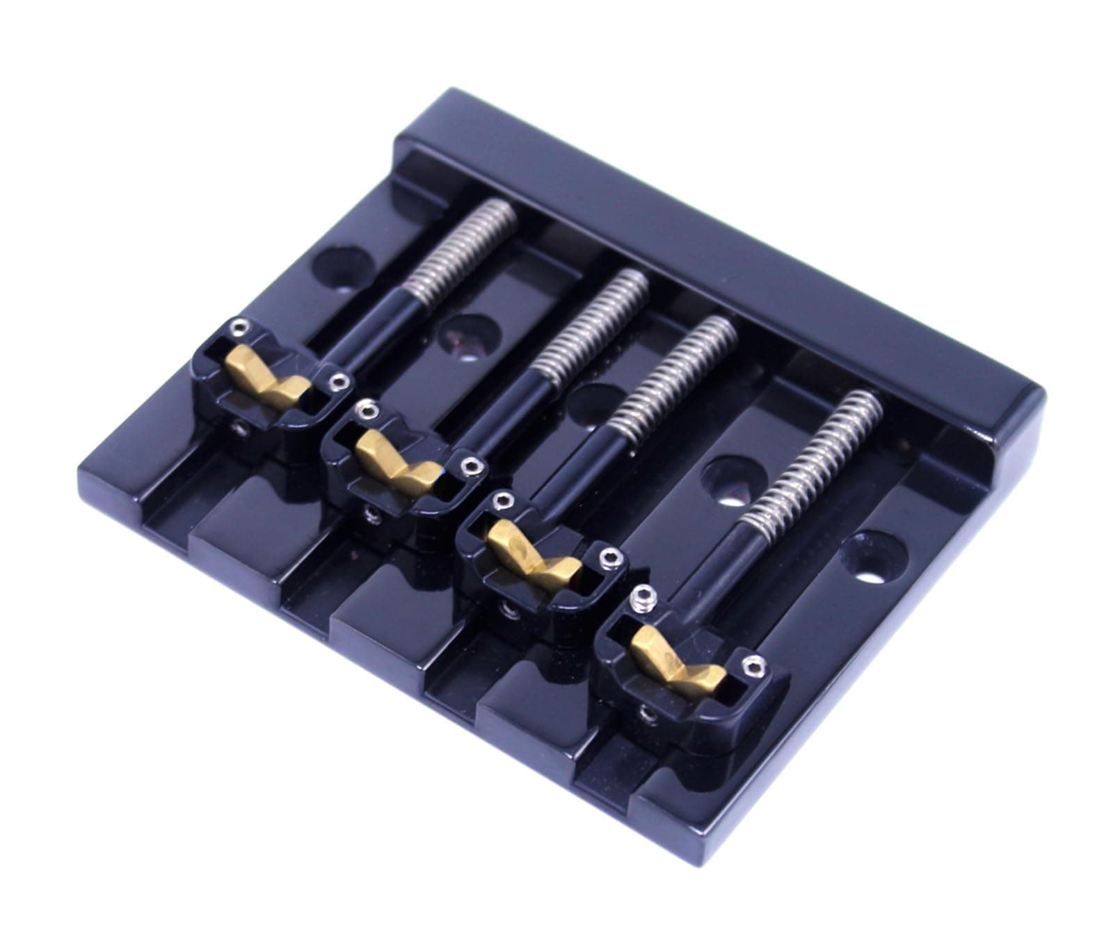 KickAss High-mass Bass Bridge for 5-bolt Fender, Black