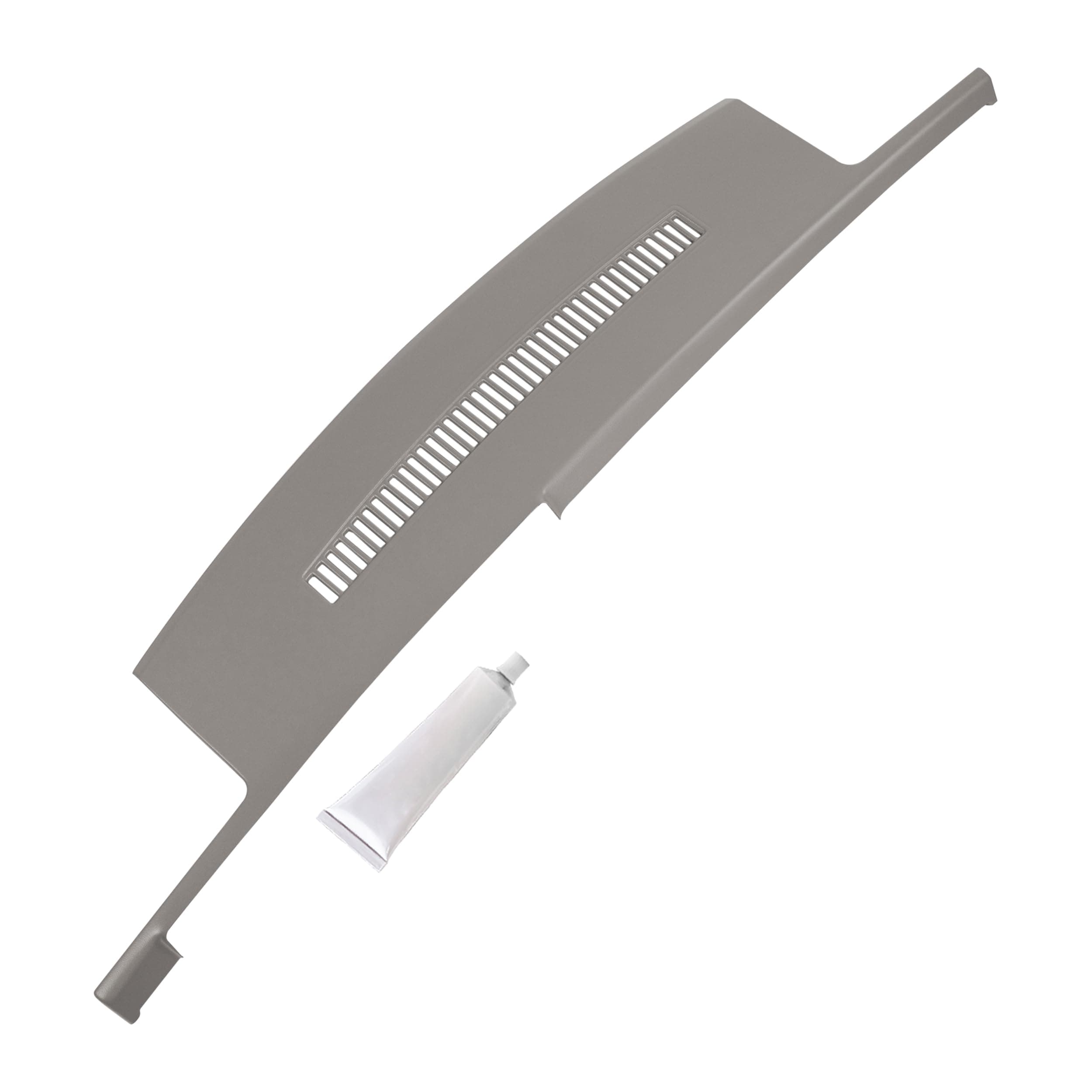 DashSkin Dash Cover Compatible with 1988-1994 C1500 C2500 C3500 K1500 K2500 K3500 Silverado Sierra Tahoe Yukon Suburban in Light Grey (AKA Warmer Grey) - Hard Molded Plastic Dashboard Cap