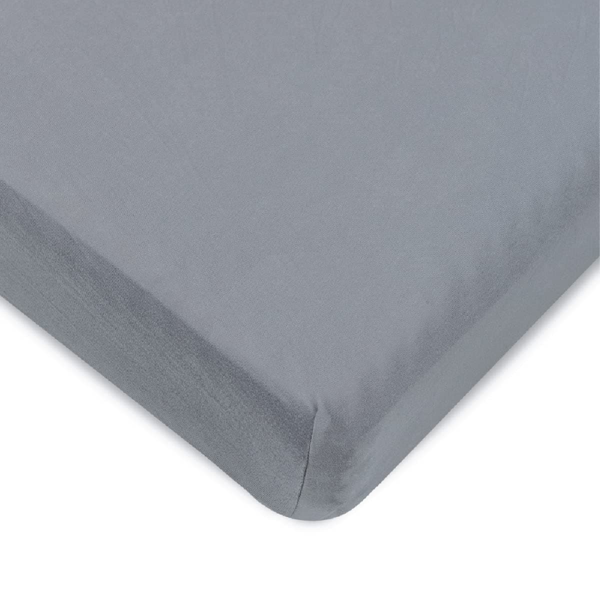 Fitted Sheet for The Milliard Trifold Mattress, Super Soft and Cozy Washable Grey Sheet (Cot, 4")