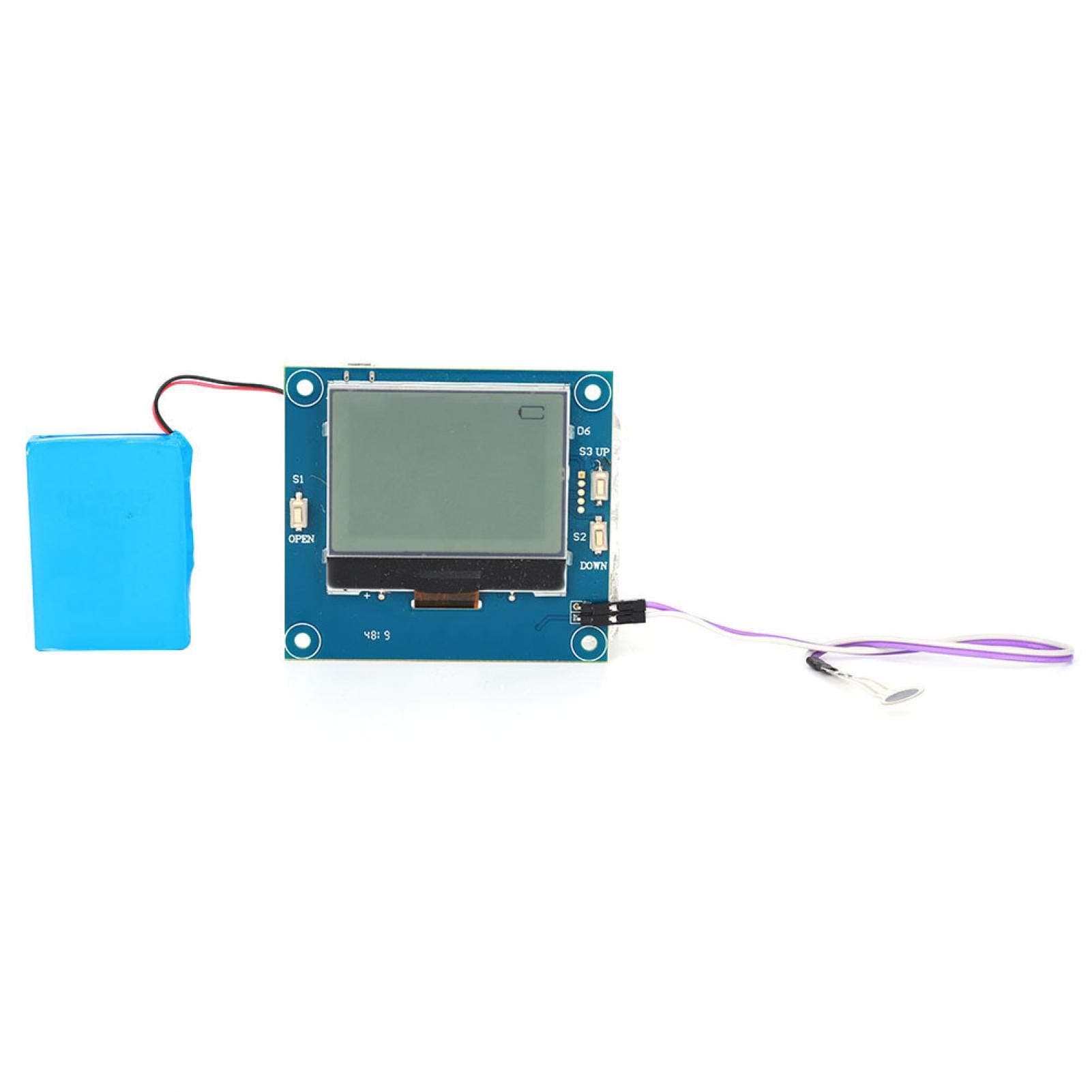 2.5 Inch Display Pressure Sensor Module 5.9MPa Membrane Pressure Sensor Industrial Pressure Sensor Detection Display Module Pressure Sensor Display Module