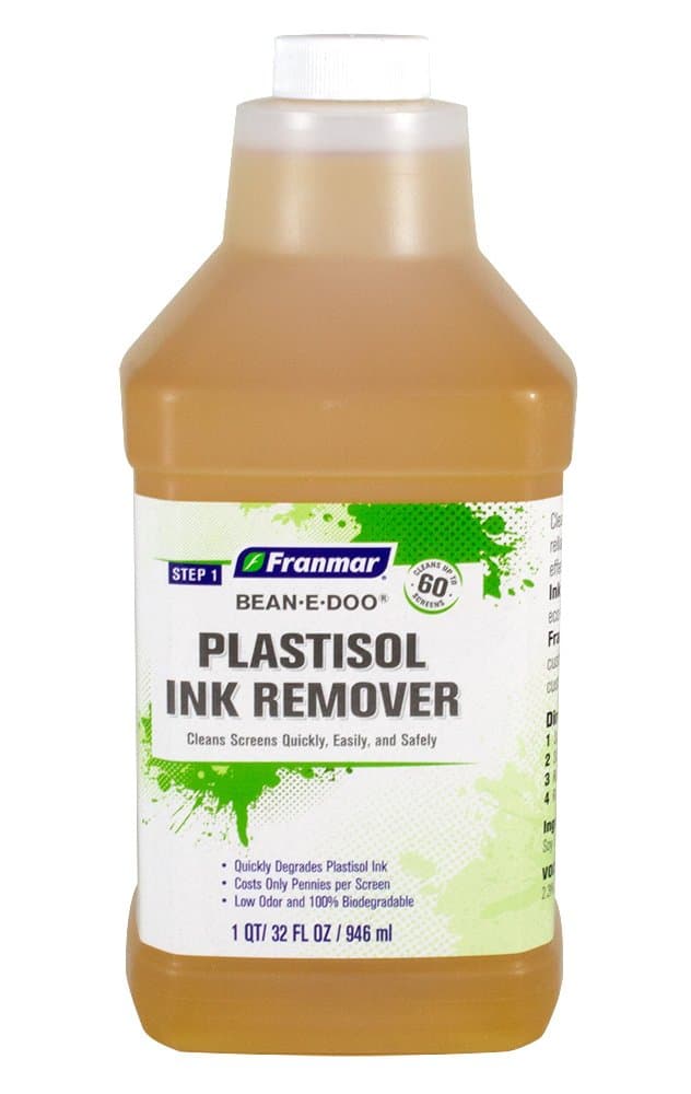 Bean-e-doo Screen Print Textile Screen Wash (Quart)