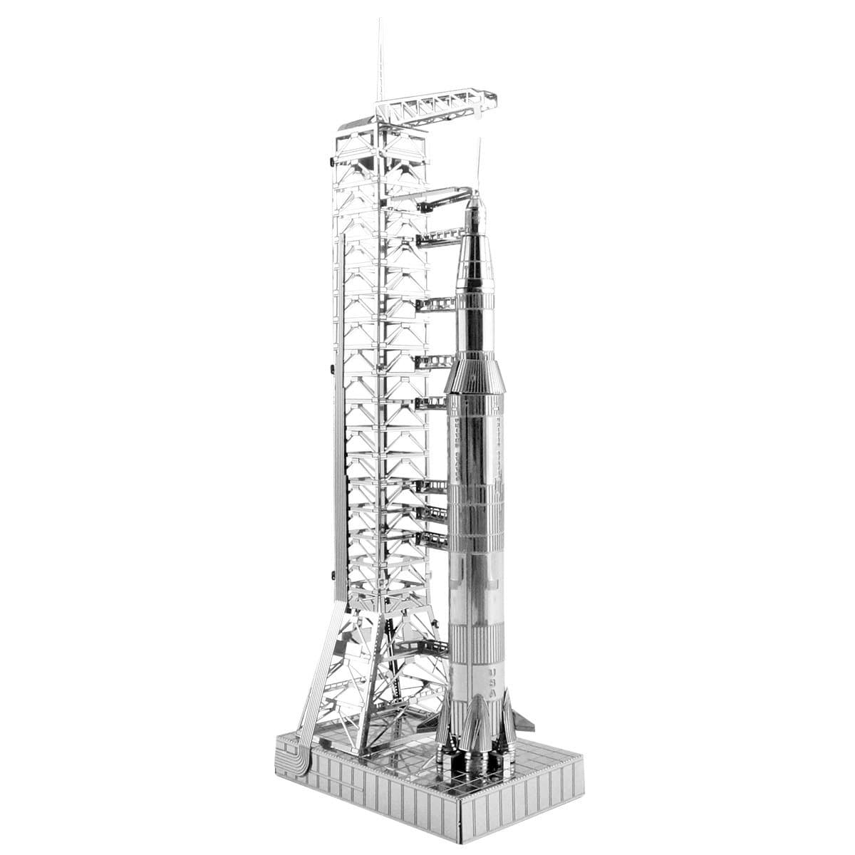 Fascinations Apollo Saturn V with Gantry 3D Metal Model Kit