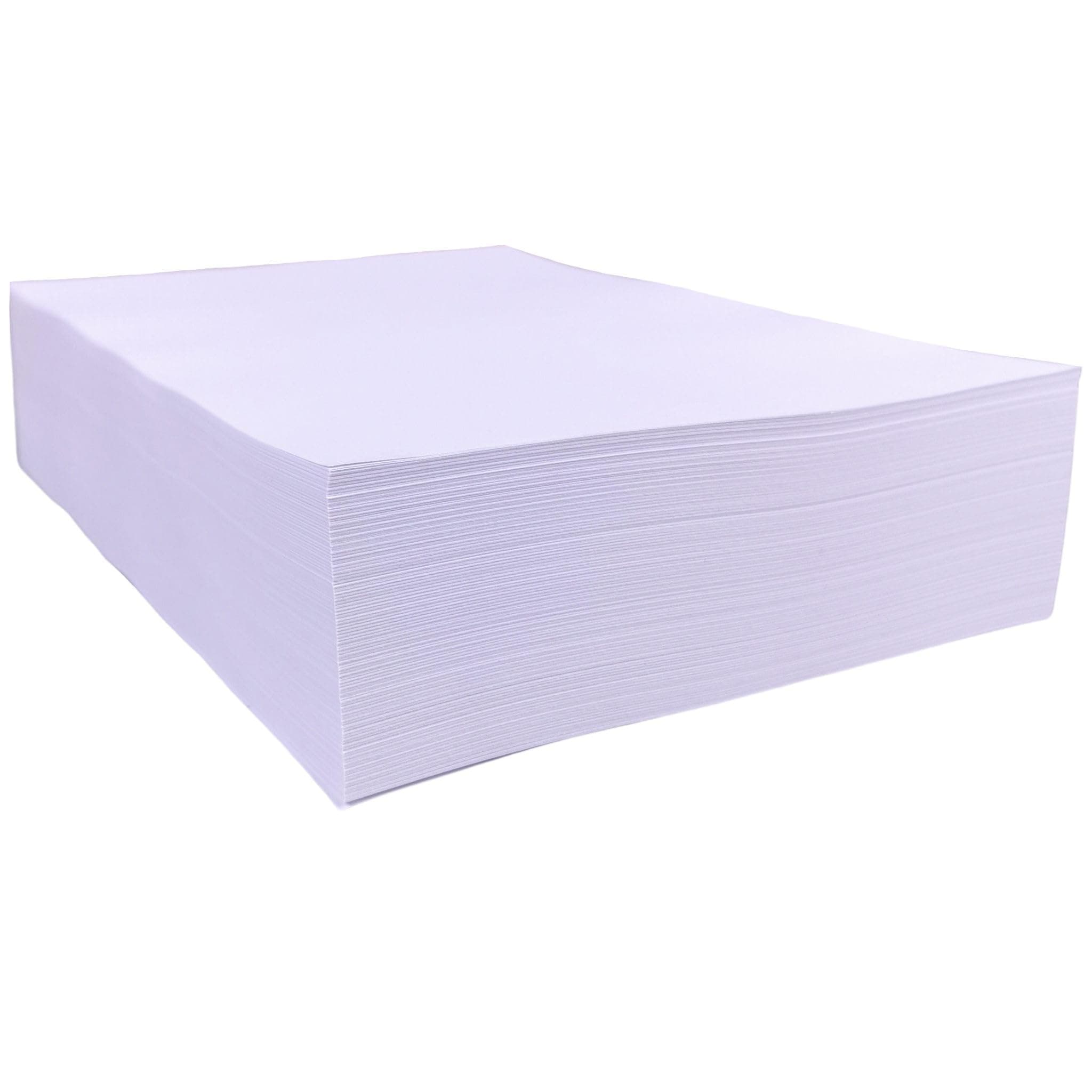 BCreativetolearn A5 White Paper Printer Paper A5 Copy Paper - Smooth A5 Printer Paper 80gsm Ream 100 Sheets Plain White Paper