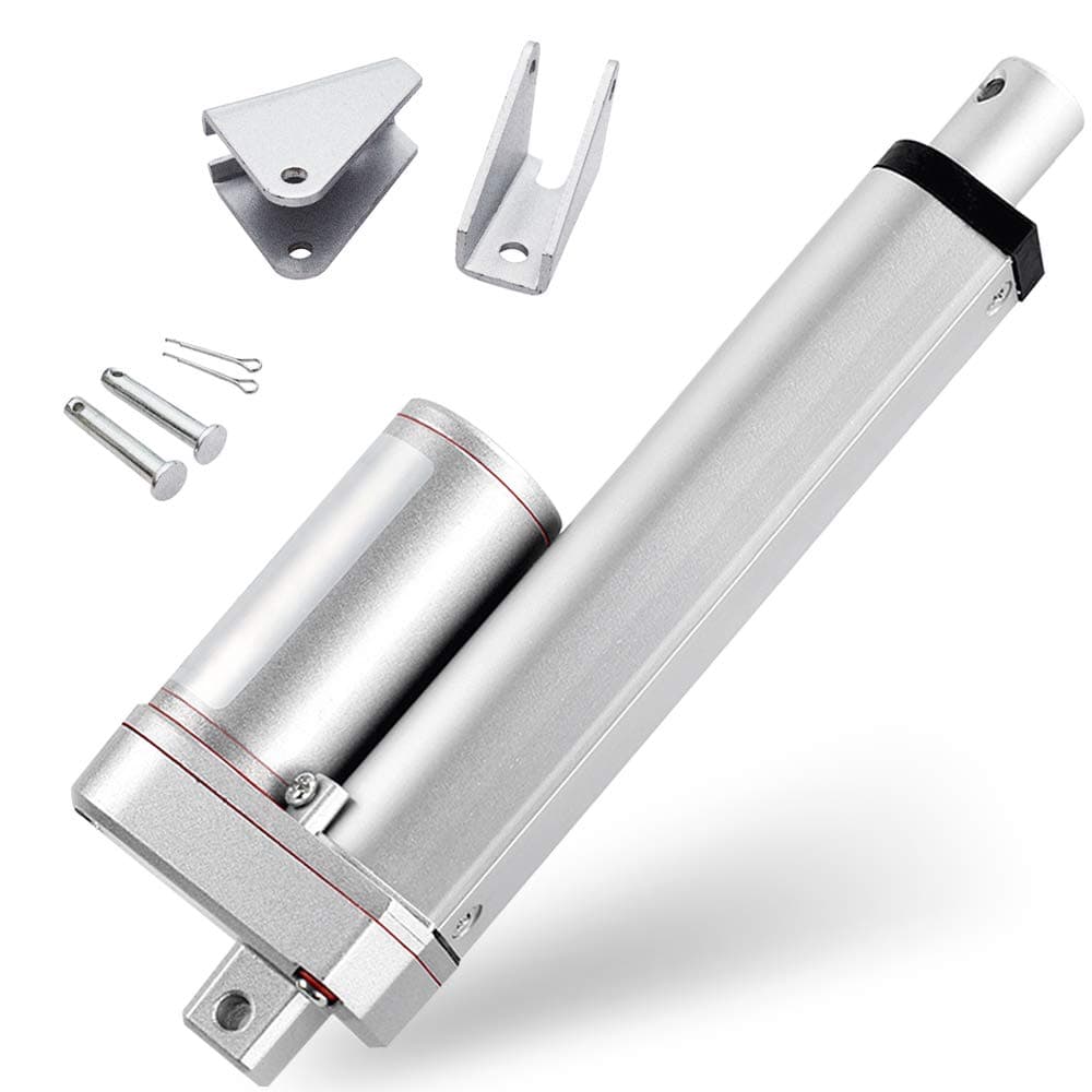 DCHOUSE Linear Motion Actuators 1000N/225lbs Linear Actuator 200mm/8" stroke Linear actuators12V DC for Auto Car RV Electric Door Opener Industrial Agricultural Window