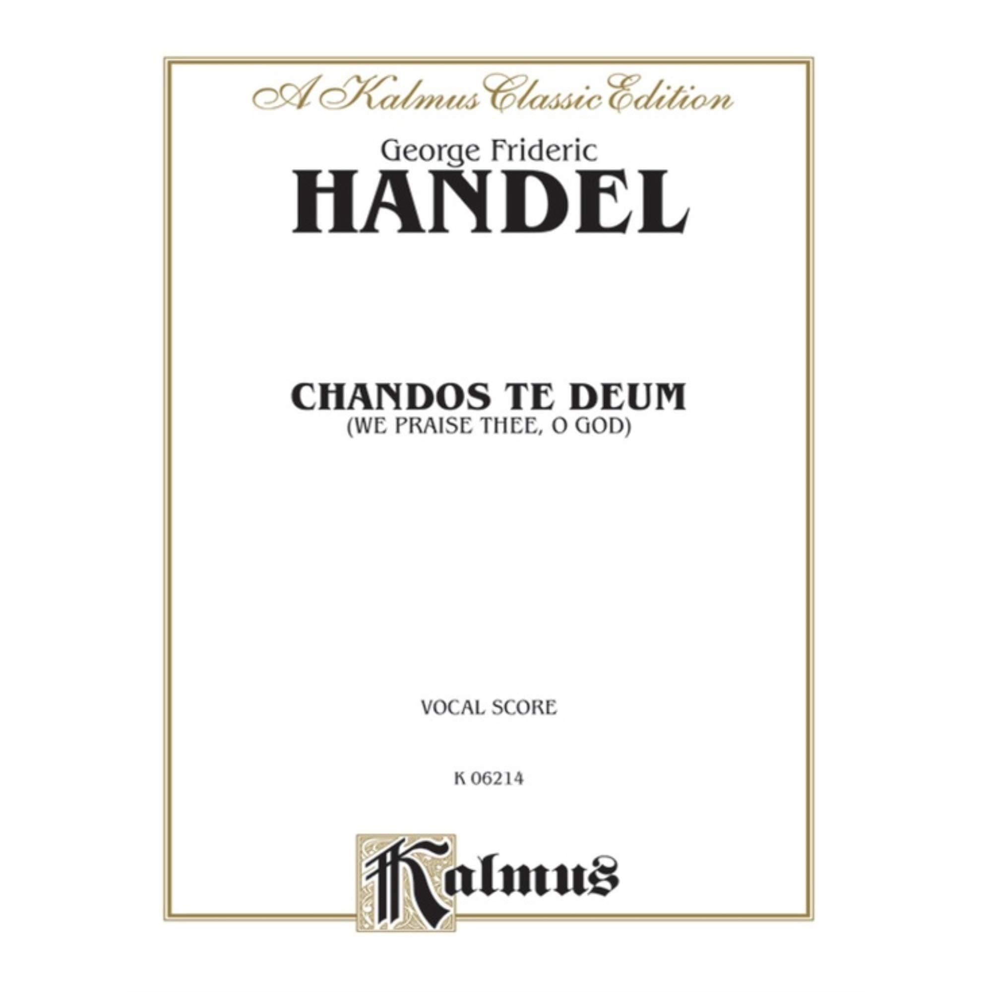 Chandos Te Deum