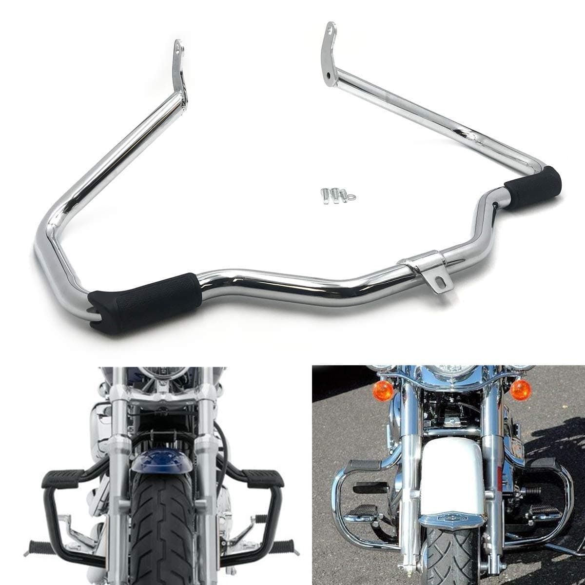 XKMT-Engine Guard Crash Bar Compatible With Harley Heritage Softail Fat Boy 2009-2017 [B07NSGWXRR]