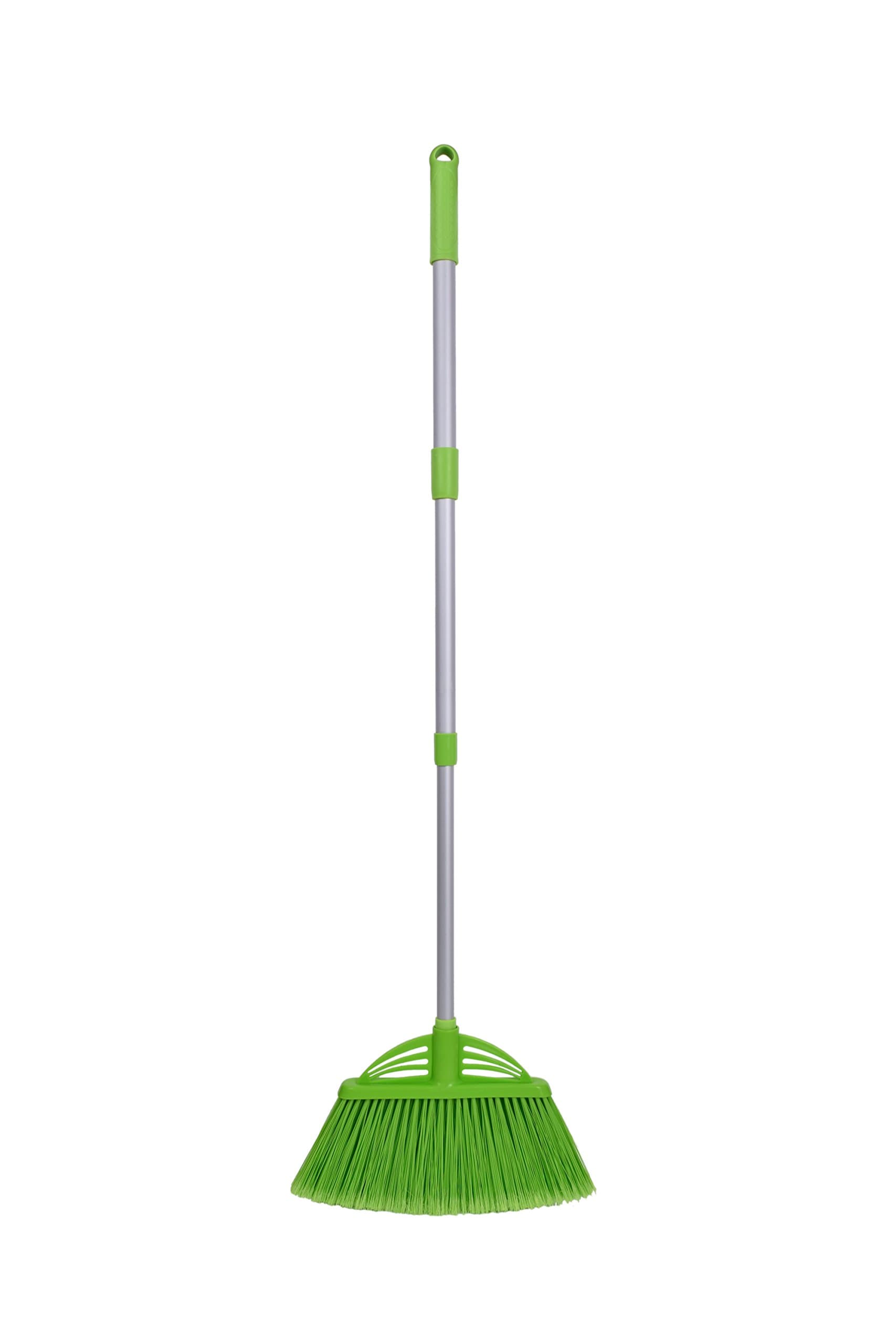 Xifando Three-Section Telescopic Aluminum Alloy Rod Long-Handled Broom