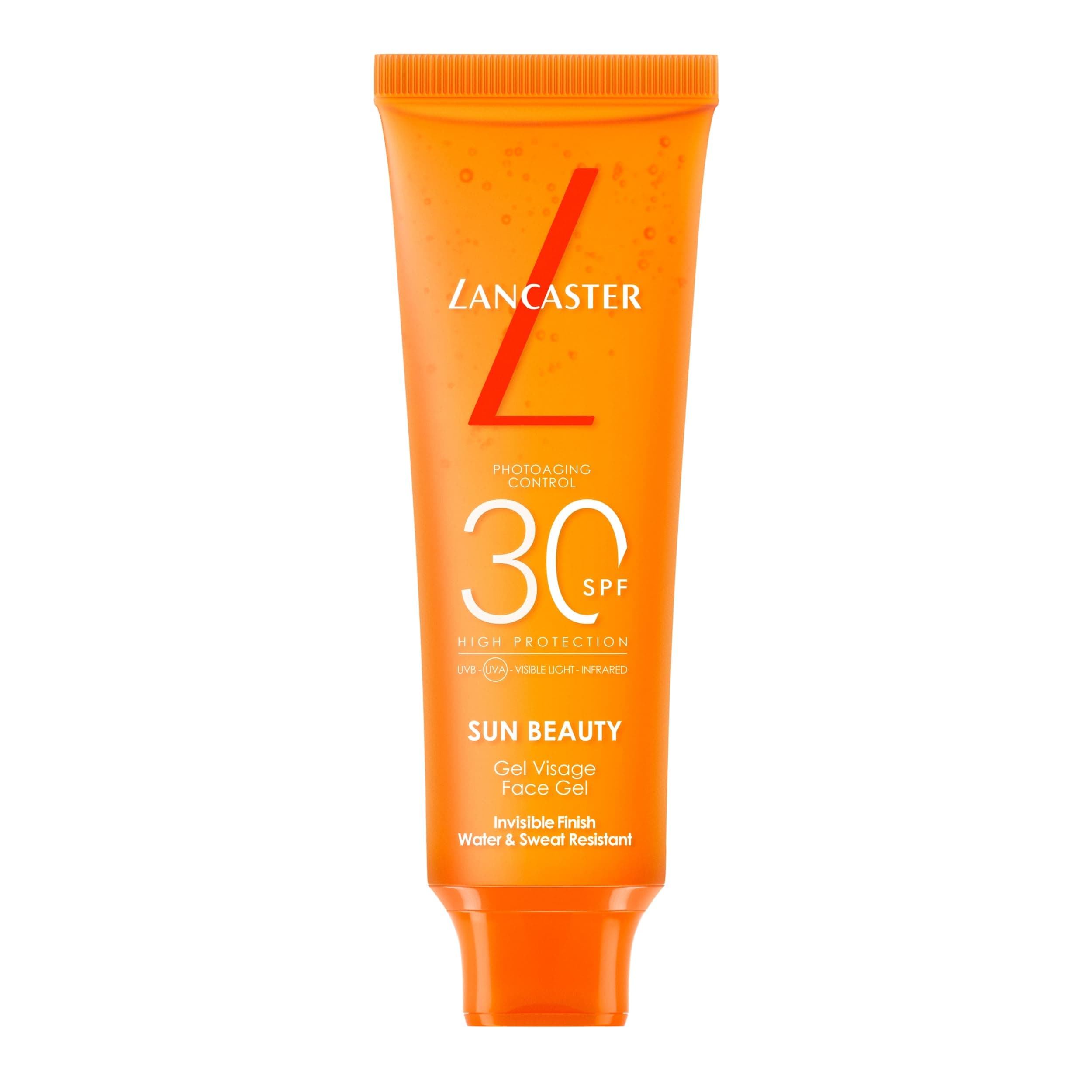 LancasterSun Sport Invisible Face Gel SPF30 50ml | Sunscreen For Face | Broad Spectrum Daily Sun Protection | Sweat Resistant