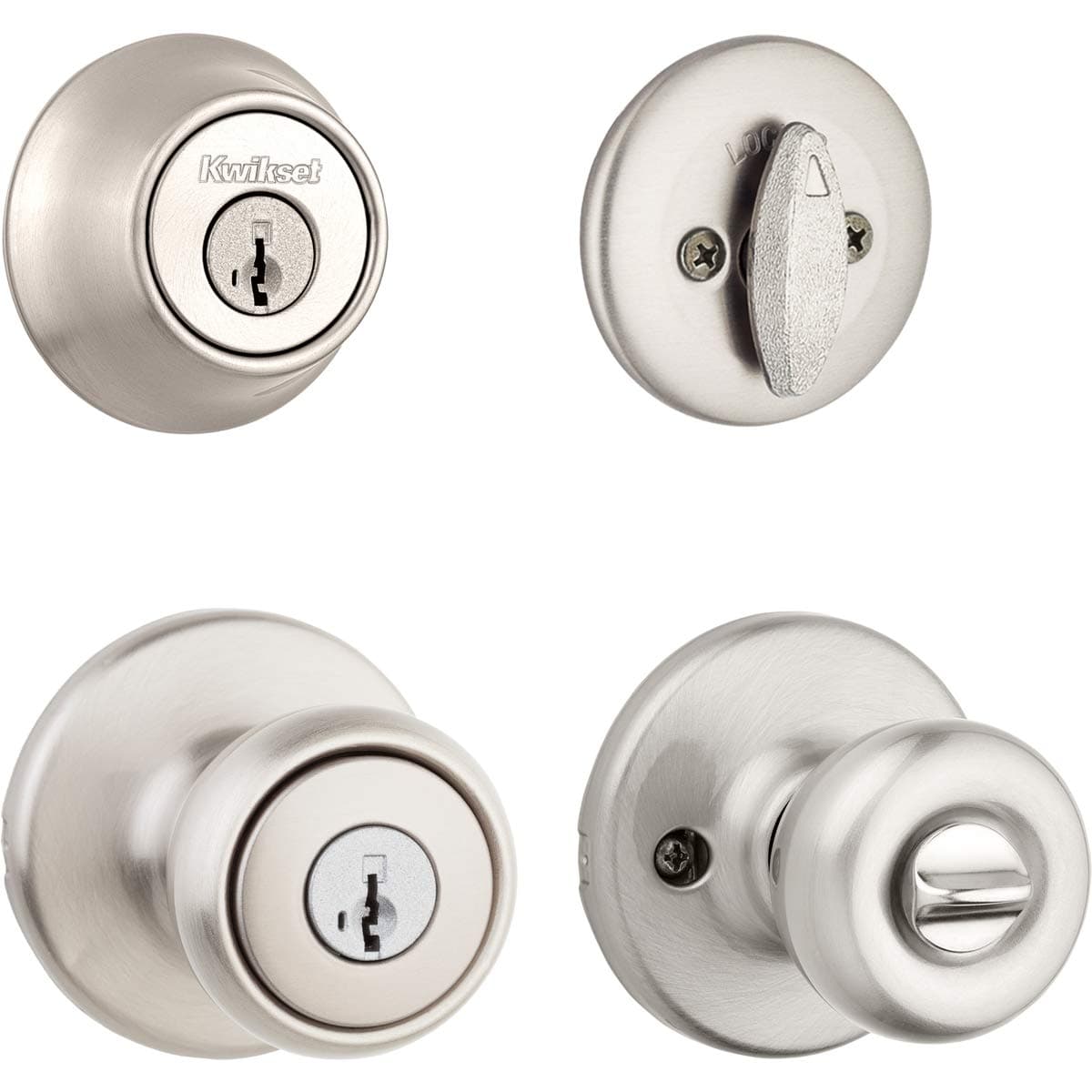 96900-381 690T 15 SMT BBPKG Satin Nickel Tylo Entry Combo Set