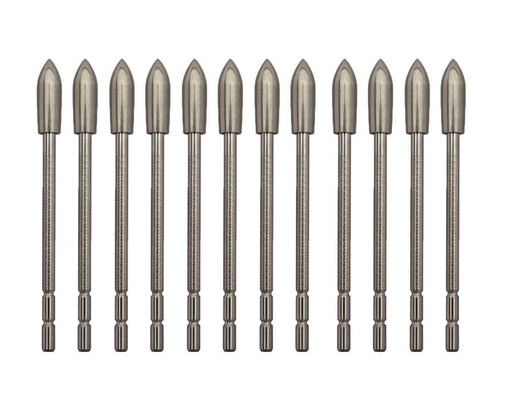 Carbon Express Nano-Pro A1 Tool Steel Point, 12-Pack