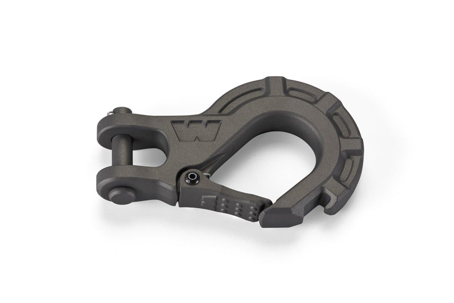 WARN 12,000 Lbs Winch Hook - Grey, Steel, J-Hook, Compatible with SUV, Truck, ATV