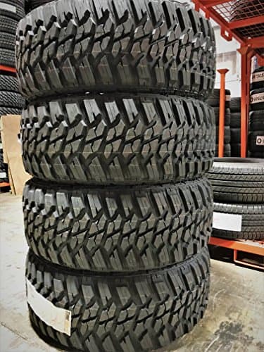 Set of 4 (FOUR) Kanati Mud Hog M/T Mud-Terrain Tires-LT275/65R18 123/120Q LRE 10-Ply