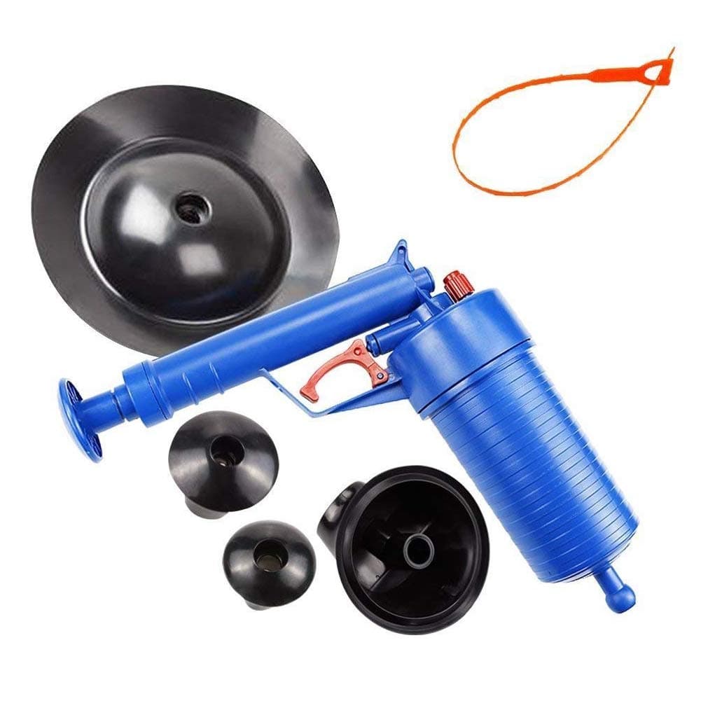 PartLove LCL18060801 Air Power Drain Blaster Gun, Toilet Plunger with 3.1" Air Reservoir