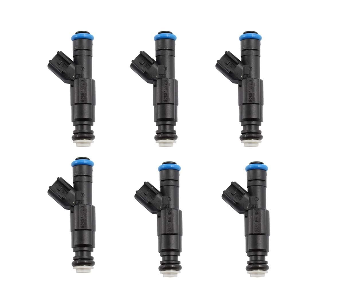 XtremeAmazing 6pcs 4-Hole Upgrade Fuel Injectors For 99-04 4.0L Jeep Cherokee 0280155784