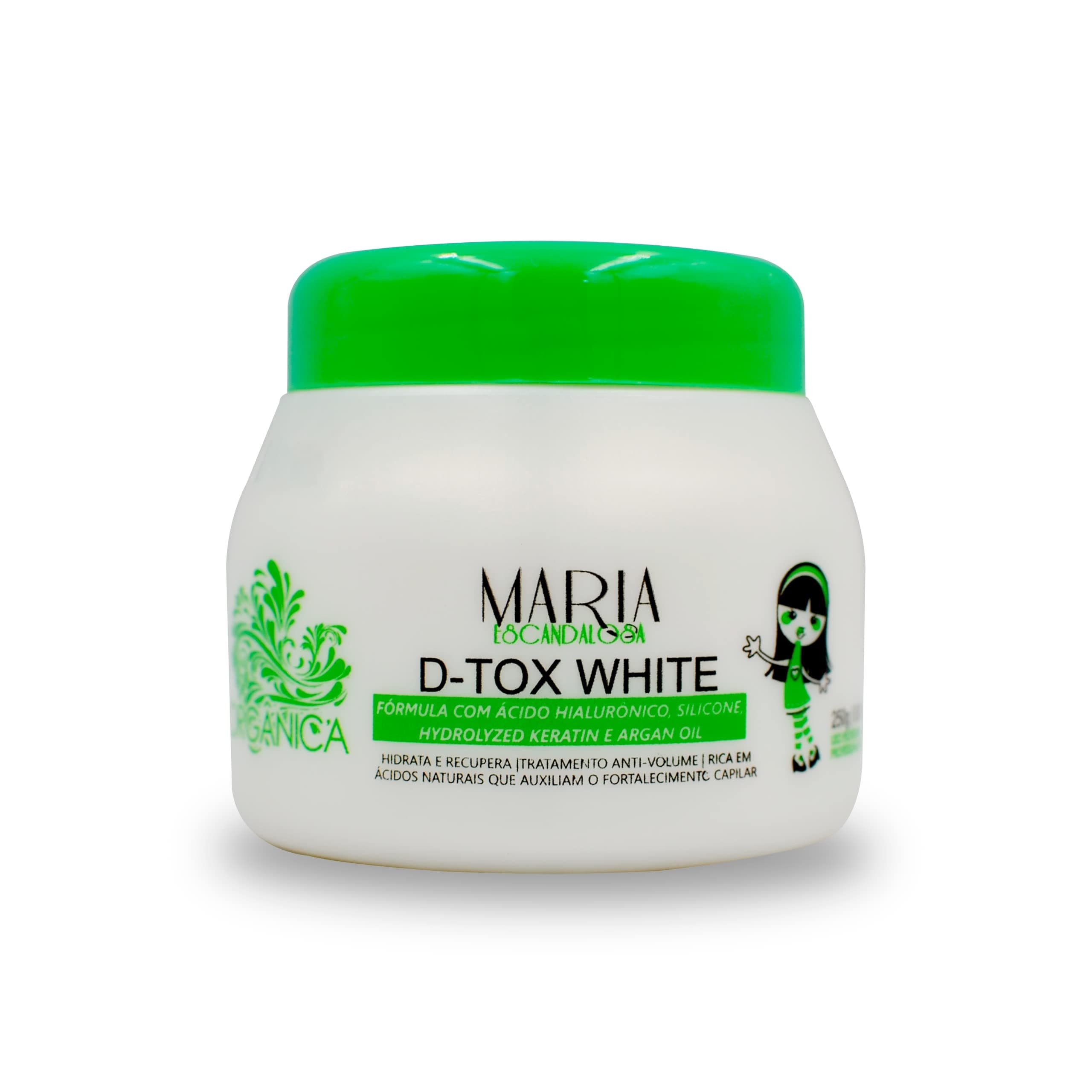 | D-Tox White Hair Treatment | 0% Formalin | For Shine And Flexibility | 250 gr / 8.81 oz.