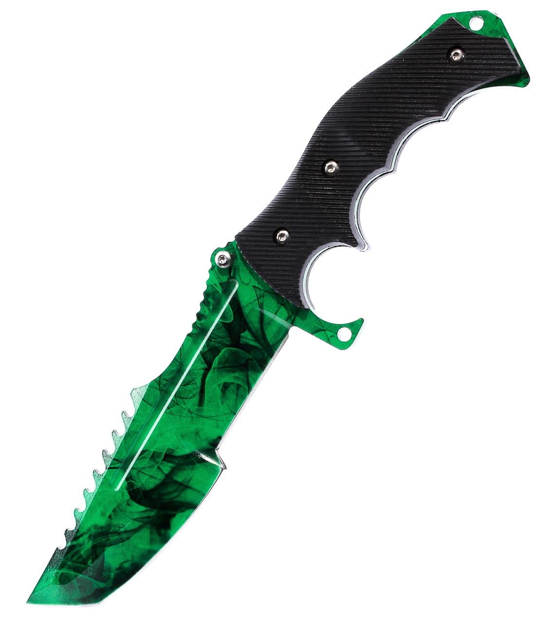 ARIKnives CSGO Huntsman Knife - Gamma Doppler - Trainer CSGO Knife Skin Counter-Strike Training Knife, Exercise Knife, Hunting Knife, Bundle
