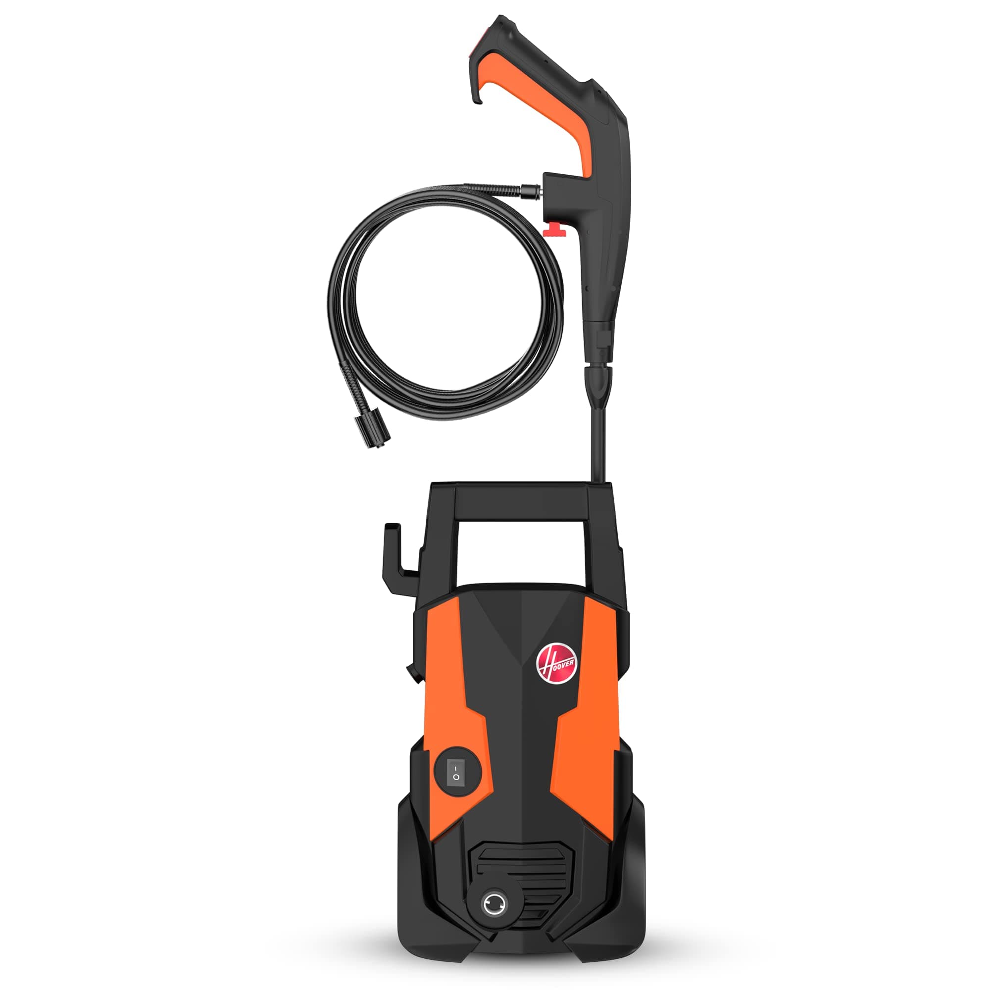 Hoover 120 Bar Electric Pressure Washer With Gun, 3m Hose, Foam Dispenser, Trigger Handle, Adjustable Jet, Car Brush and More, 1600W Portable Pressure Washer For Car, Home and Garden - HPW-M1612