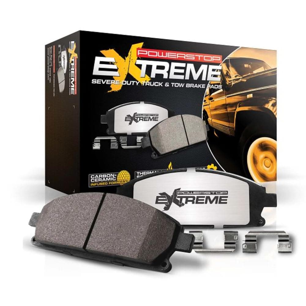 Front Z36-1084 Carbon-Fiber Ceramic Brake Pads Z36 Truck and Tow