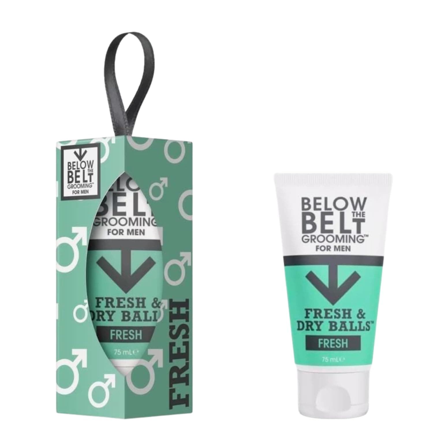 Below The Belt Grooming Intimate Deodorant Fresh & Dry Balls, Ball Fresh, 75 ml
