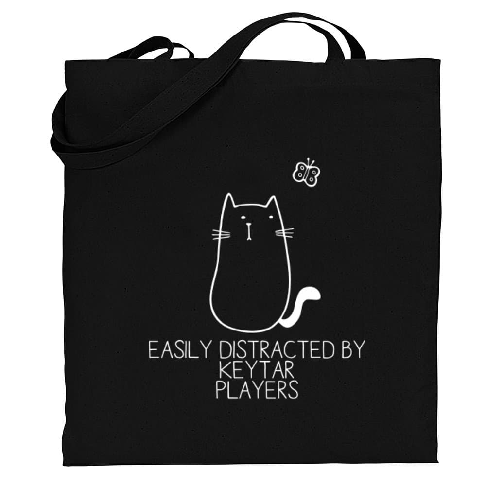 Site Athletics Easily distracted by Keytar Players 2 Canvas Tote Bag