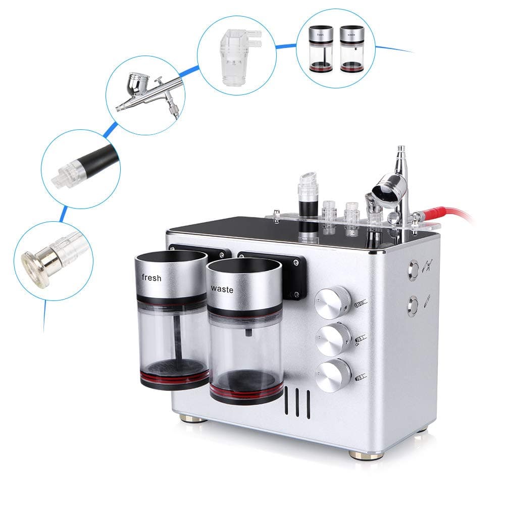 3 in 1 Hydro Microdermabrasion Oxygen Water Peeling Diamond Dermabrasion Facial Sprayer Moisturing Skin Rejuvenation Beauty Machine