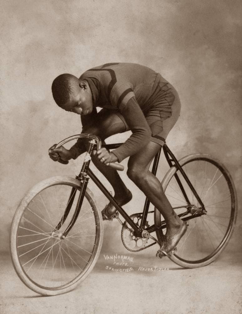 Imagekind1898 Marshall Major Taylor Cycling Legend 2 Vintage Classical Art by Celestial Images, Poster Art Print, Wall Decor | 16x21