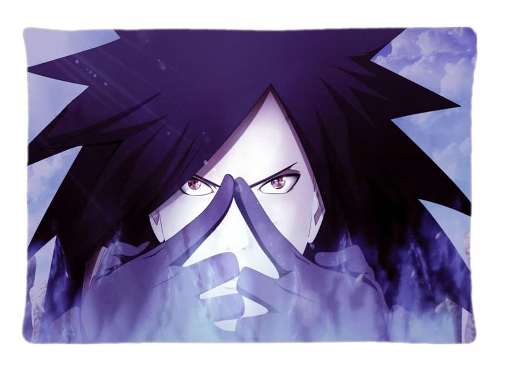 JingWEI Design Custom Rectangle Pillowcase Pillow Case Cover madara uchiha, naruto, anime, obito, tobi, akatsuki, madara Pattern Design Standard Size 20x30 inch