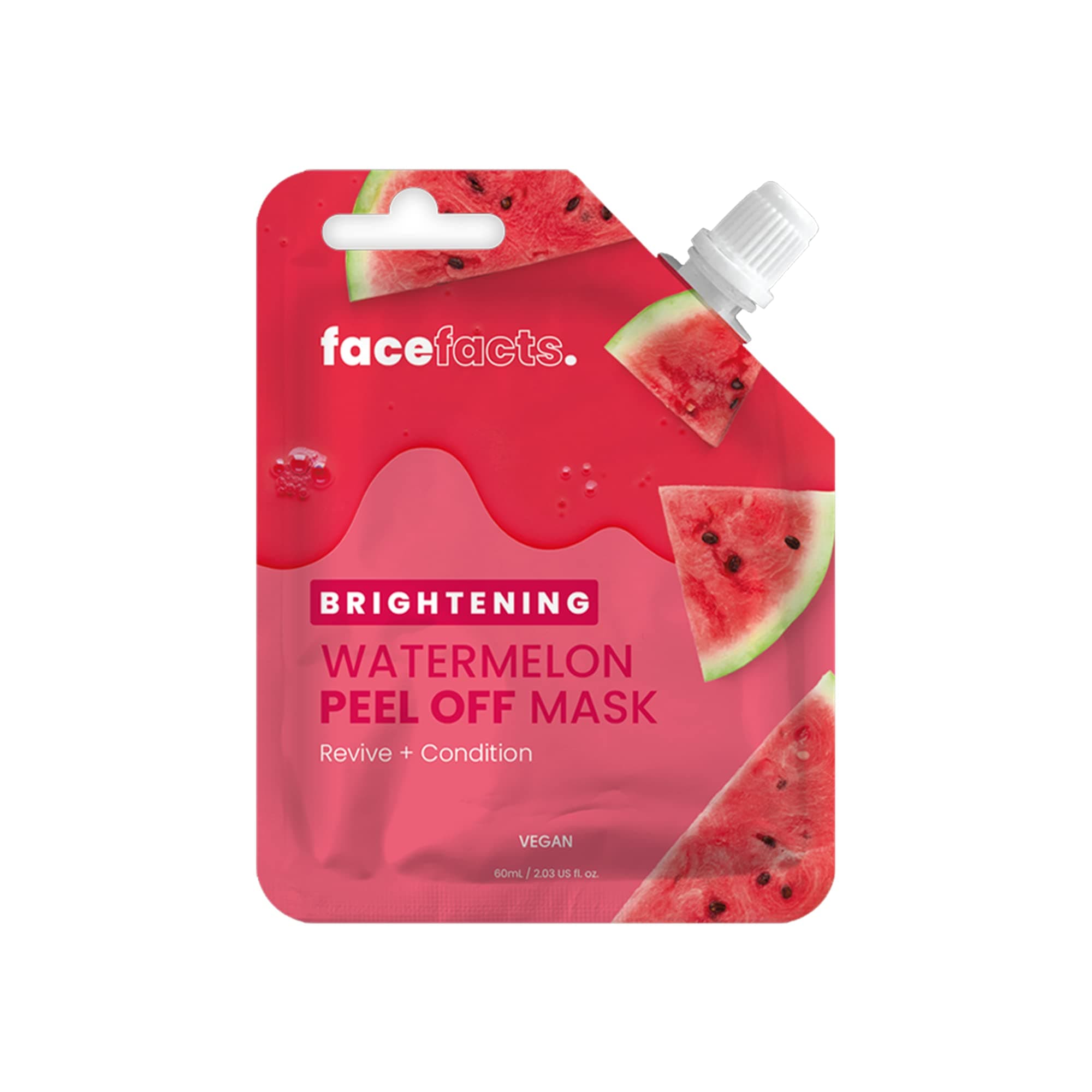 Brightening Watermelon Peel Off Mask | Cleanses + Moisturises | 60ml