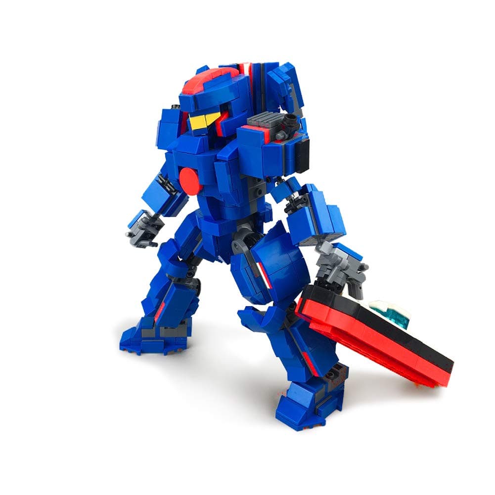 Original Series Dangerous Wanderer MOC Frame Mech Building Blocks Robot 590 Parts