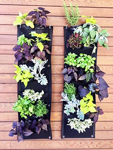 7 POCKET HANGING VERTICAL GARDEN Eco-Friendly, from 100% Recycled Material