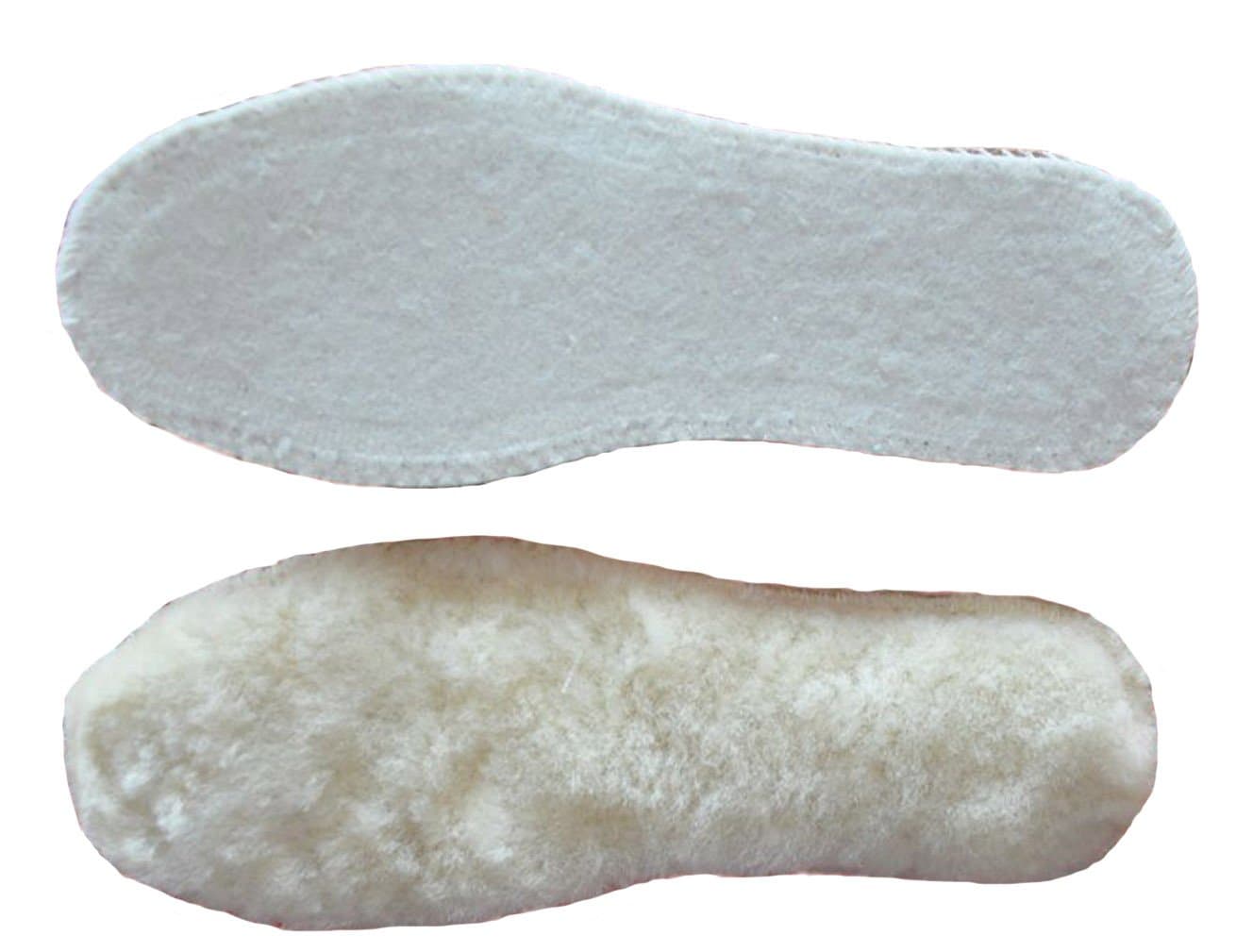 Exdream Replacement Insoles Boots Shoes Wool Inserts Beige Men's US 9