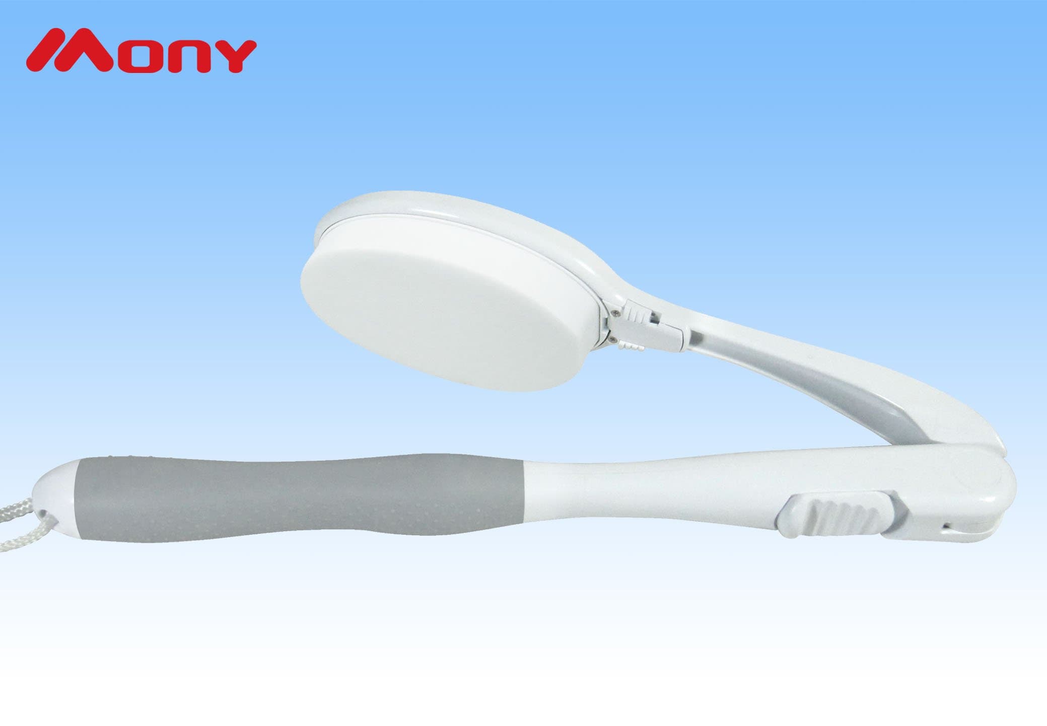 Lu La Bath Brush - Articulated Handle w/Replaceable Lotion Applicator