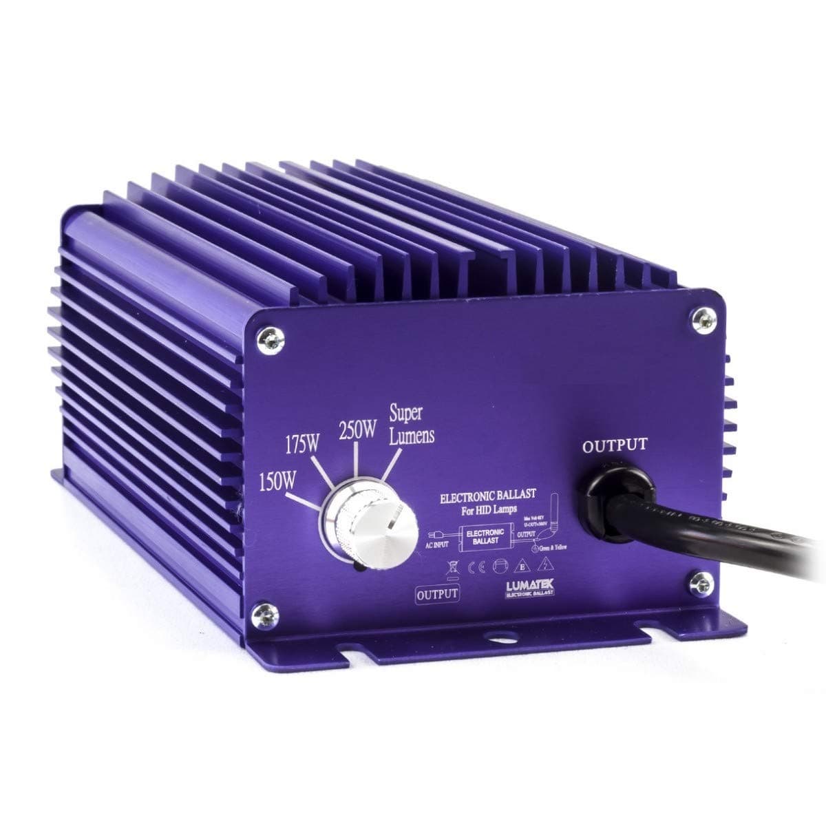Dimmable Electronic Ballast + Super-Lumens Lumatek 150W/250W (LK2240)