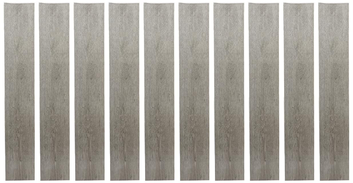 Achim Home Furnishings Vfp1 Vinyl Floor Planks Light Grey Oak Vfp1.2Go10