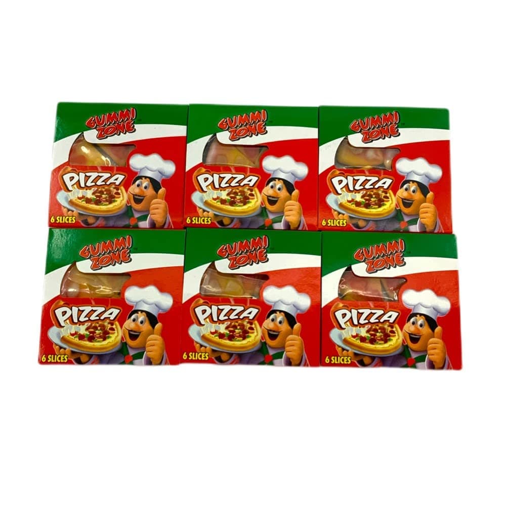 Gummy Zone Gummy Pizza (Pack of 6)