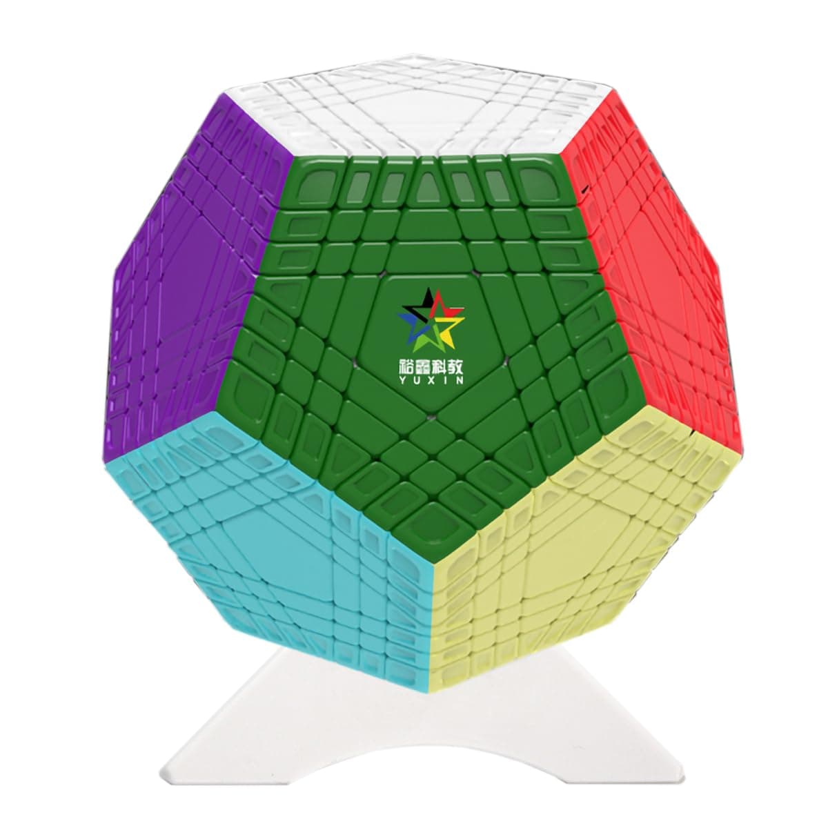 Oostifun YuXin 7x7x12 Megaminx Dodecahedron 7x7 Seven Layers Gigaminx megaminx Cube 12 Surface Cube Stickerless