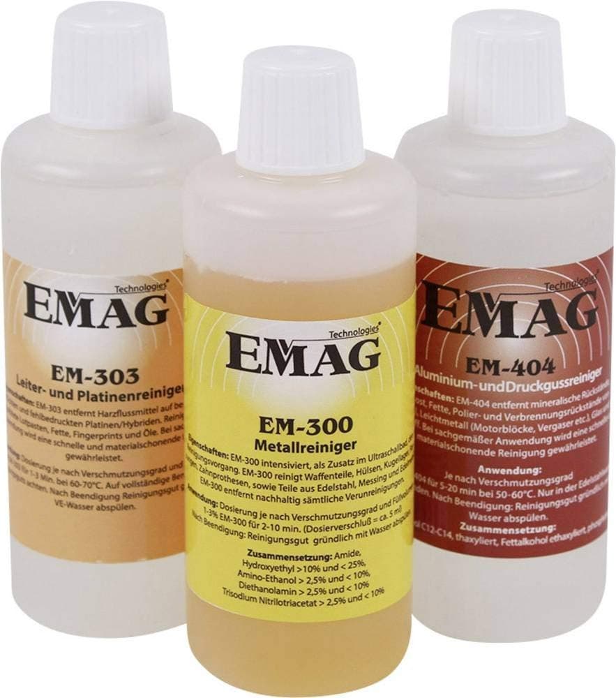 Emag61015 EM-303, EM-300, EM404 Cleaning Concentrate Set Workshop 300 ml