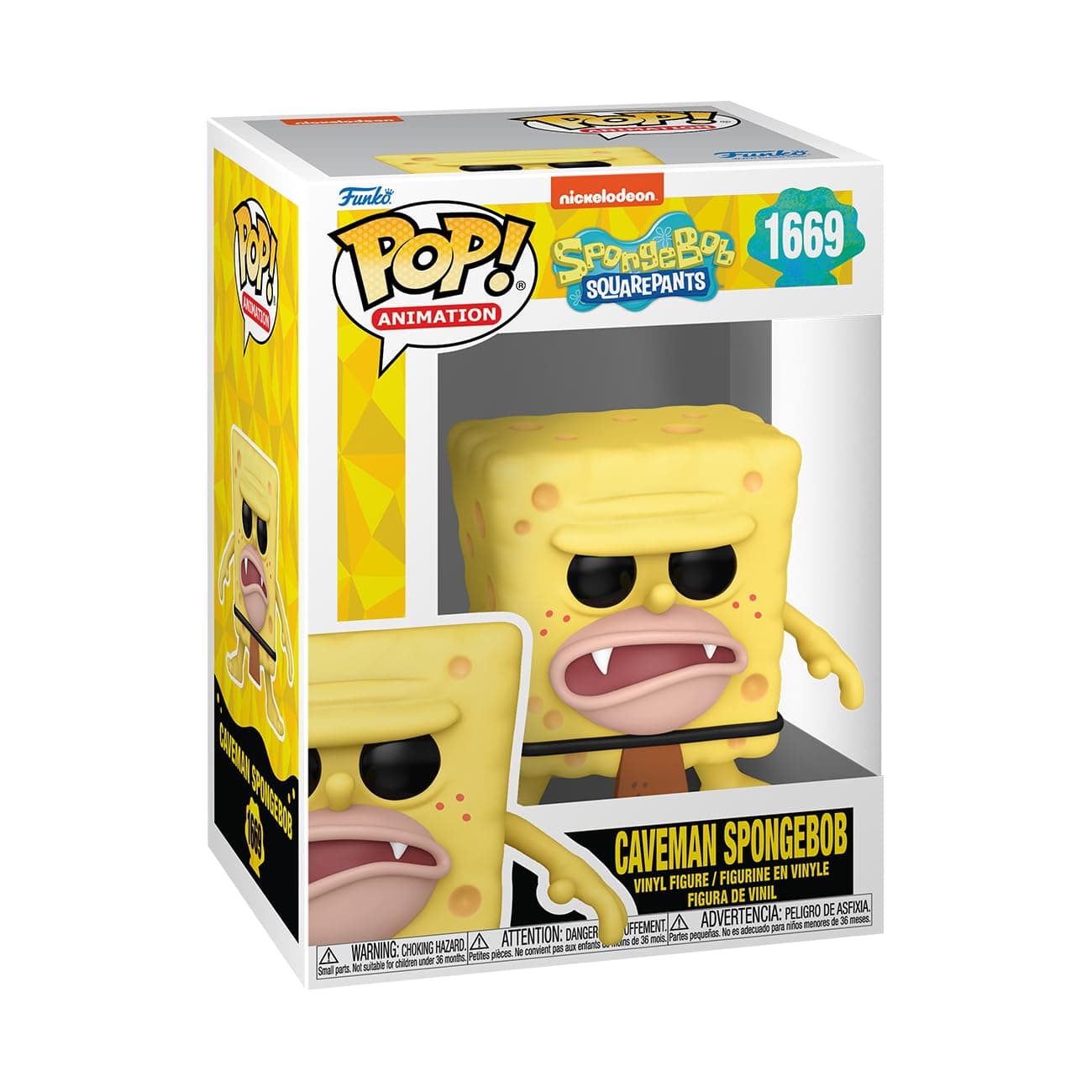 Spongebob Caveman Figure Funko Pop! TV: SBS 25th - Caveman SB