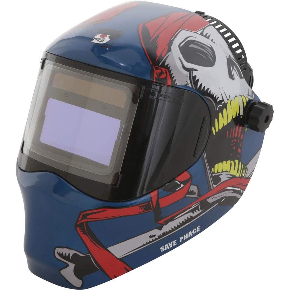 Save Phace 3011698 Captain Jack 40-Vizl4 Series Welding Helmet,Royal Blue