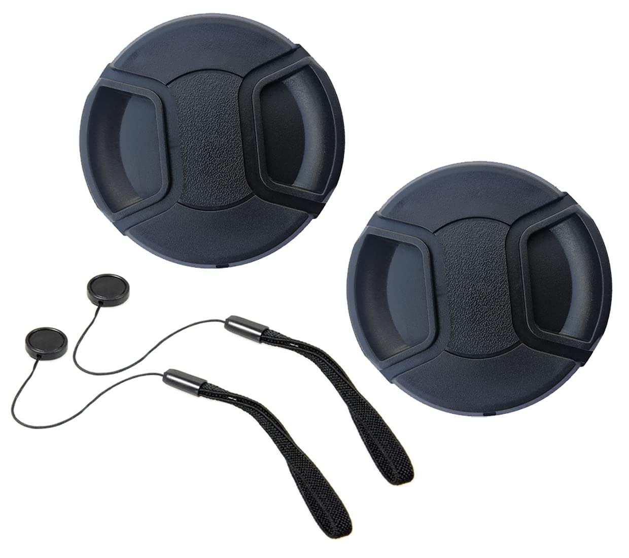 67mm Lens Cap Cover for Nikon CoolPix P900 P950 Digital Camera,HUIPUXIANG [2 Pack]