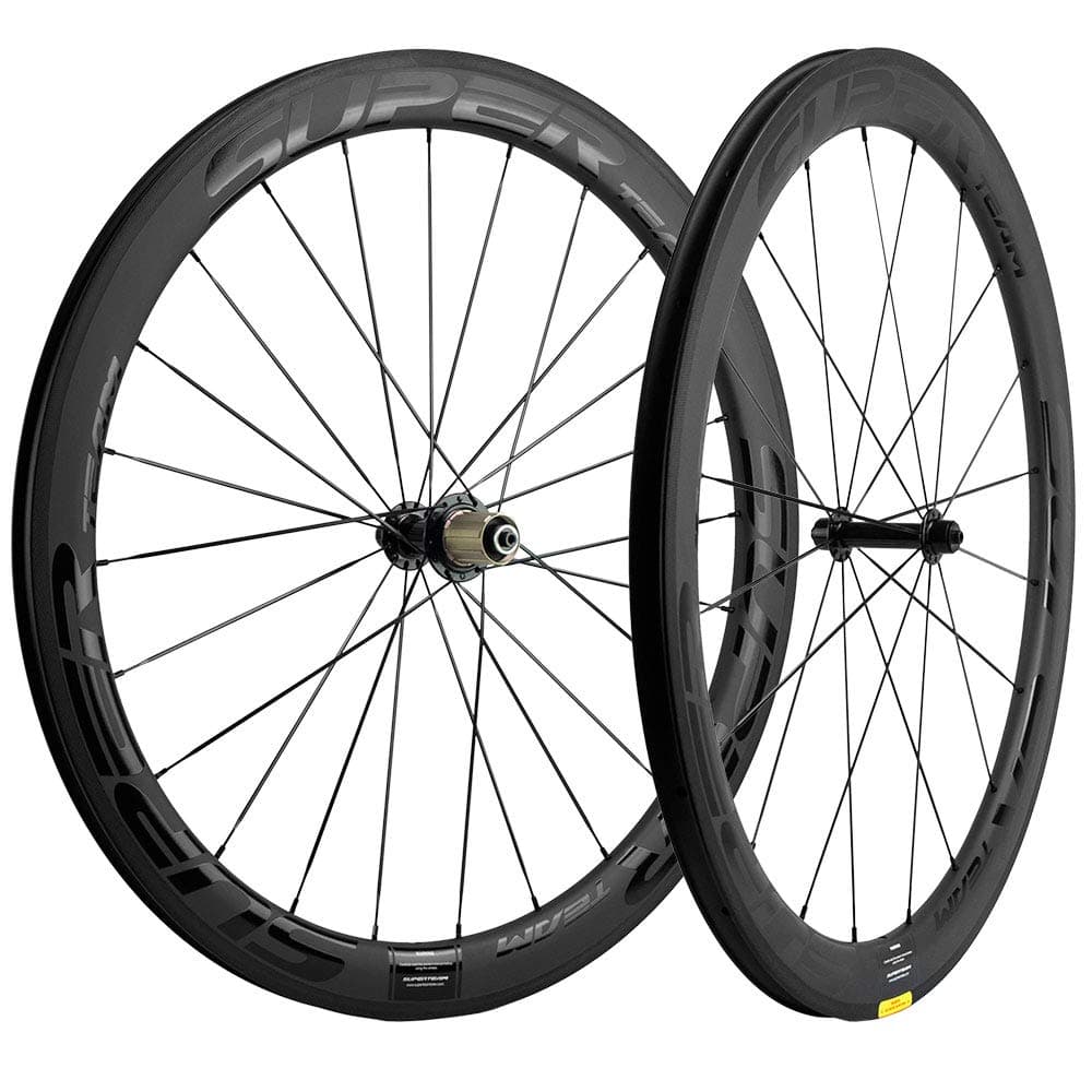 Superteam 50/25mm UD Matte Finish Wheel 700c Carbon Wheelset Clincher (Black)