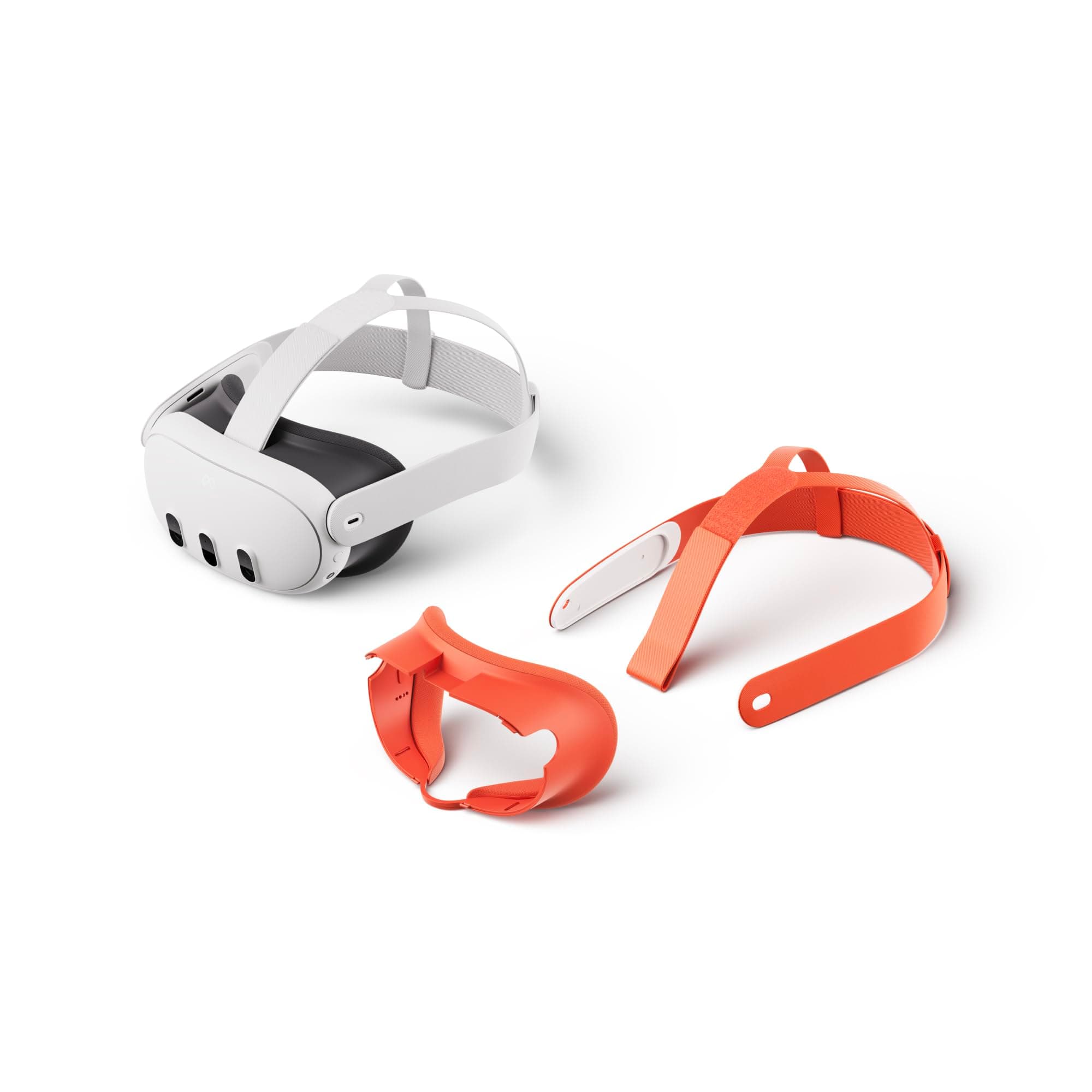 Meta Quest 3 512GB + Colored Facial Interface & Strap Orange