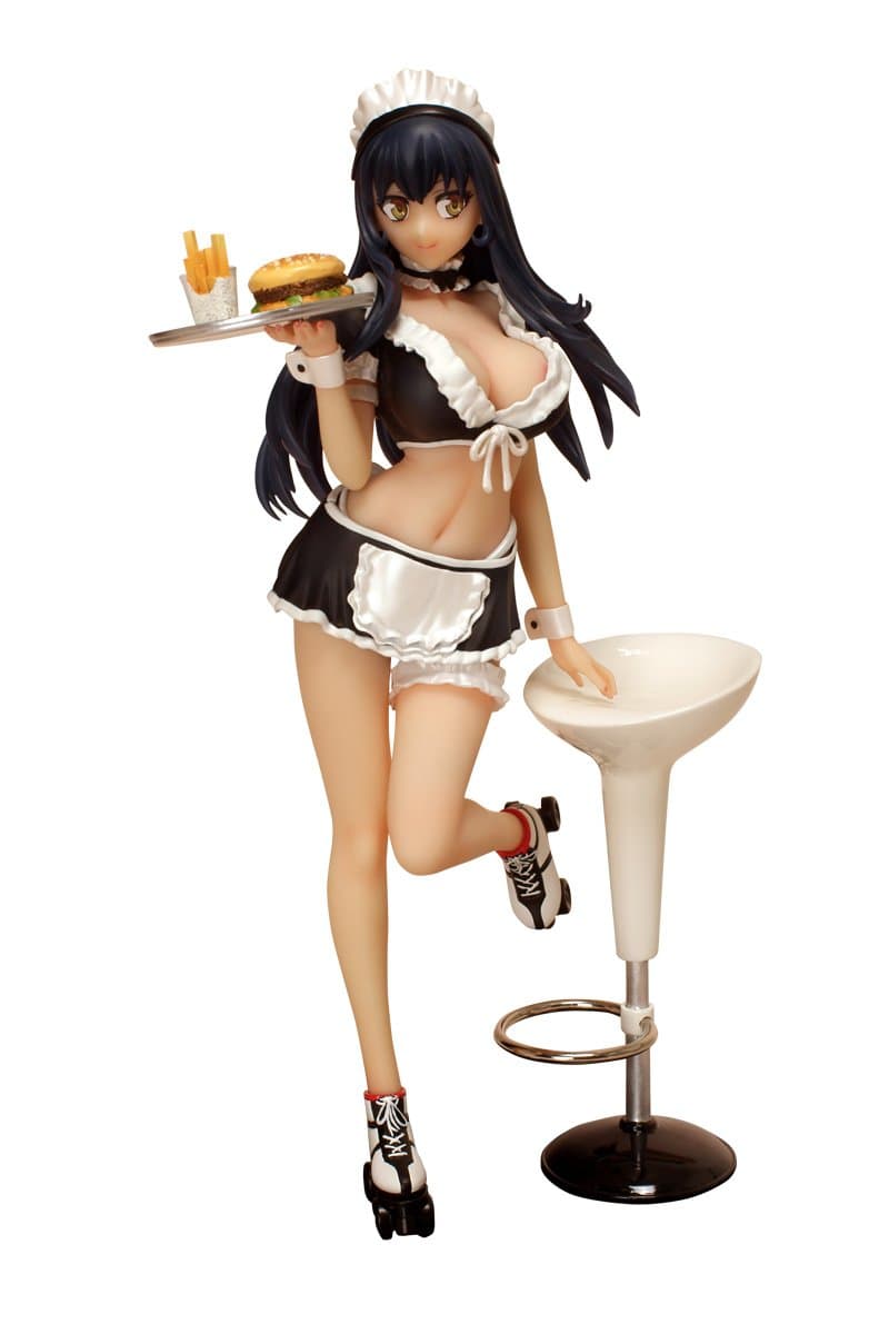 Daydream Collection Rollermaid in Black Costume 1:6 Statue