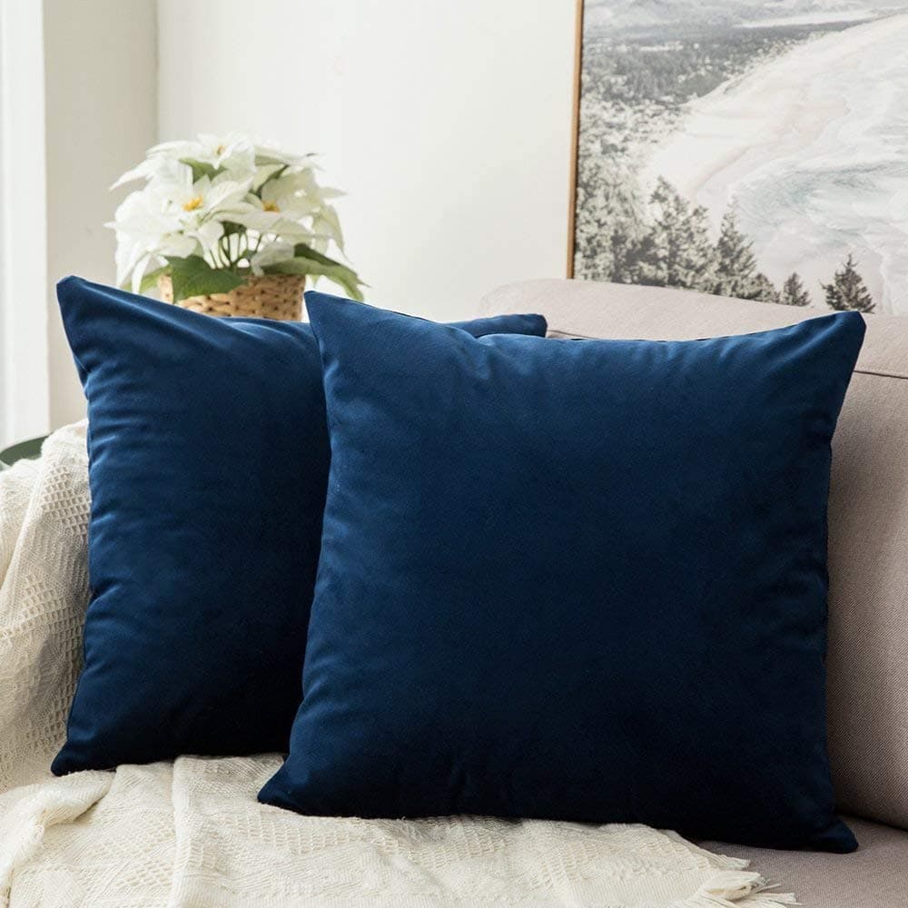MIULEE Velvet Soft Cushion Covers